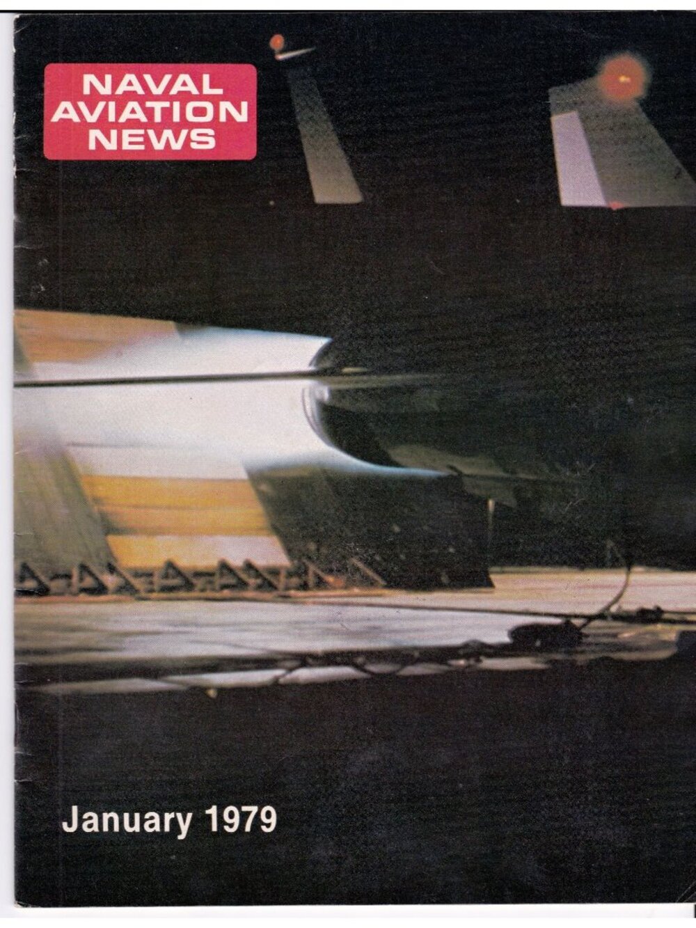 Naval Aviation News January 1979 Amelia Earhart Navy VF-142